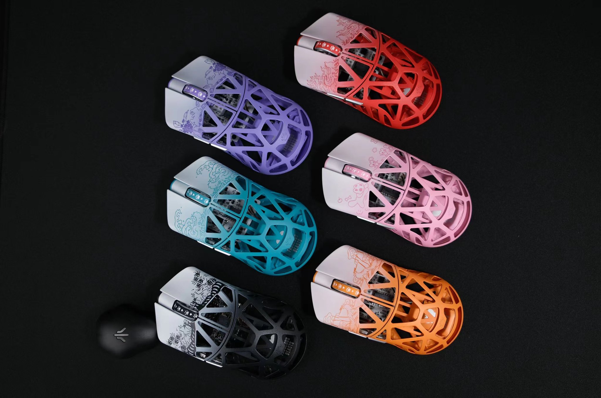 WLmouse beastx max 8K オレンジ omron optical WLMouse Beast X Max (Omron Optical Switches) – POTENT GAMING