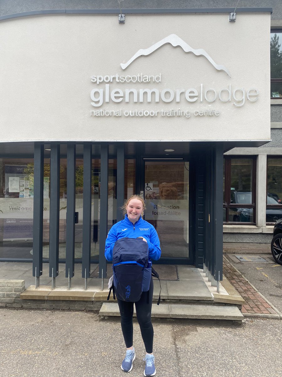 Thank you @glenmorelodge for my awesome new rucksack which they offered for our social media competition.

It goes great with the #SportPanel kit! 💙

@sportscotland