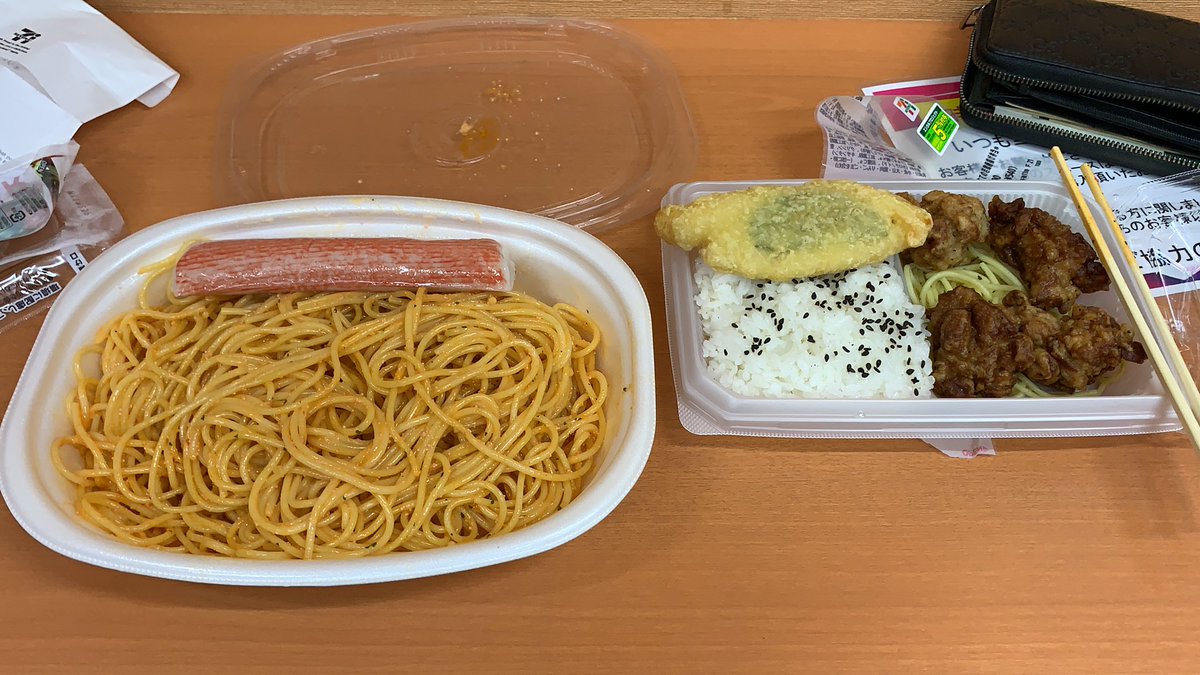 今日の1人飯www