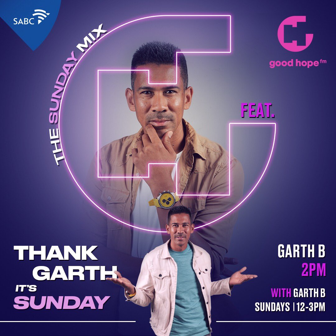Coming up on #TheSundayMix @garthb_sa is on deck duty to curates smooth jams for our Sunday vibes 🎧✨ #capetownsoriginal❤️📻