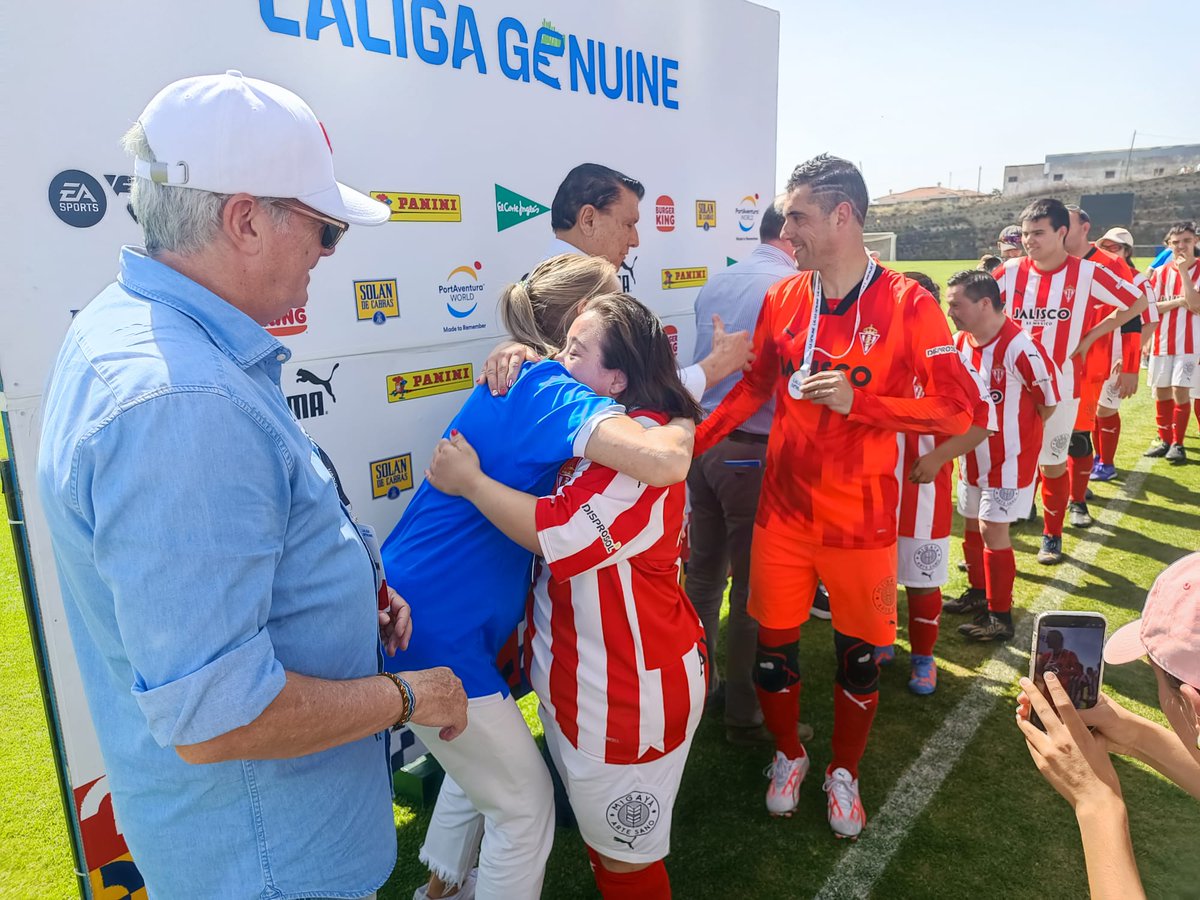 🤩 Una nueva experiencia para nuestro #SportingGenuine. 

📍 Tenerife. ✅ Fase III de #LaLigaGenuine.

@GanarSirviendo
#MareaRojiblanca