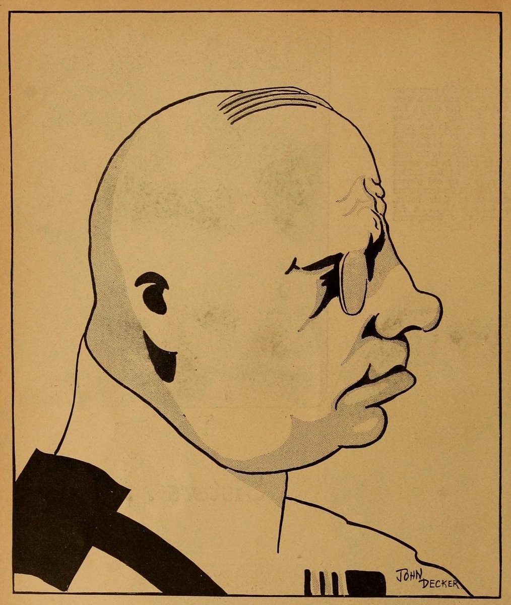 Erich von Stroheim by John Decker, 1925.
