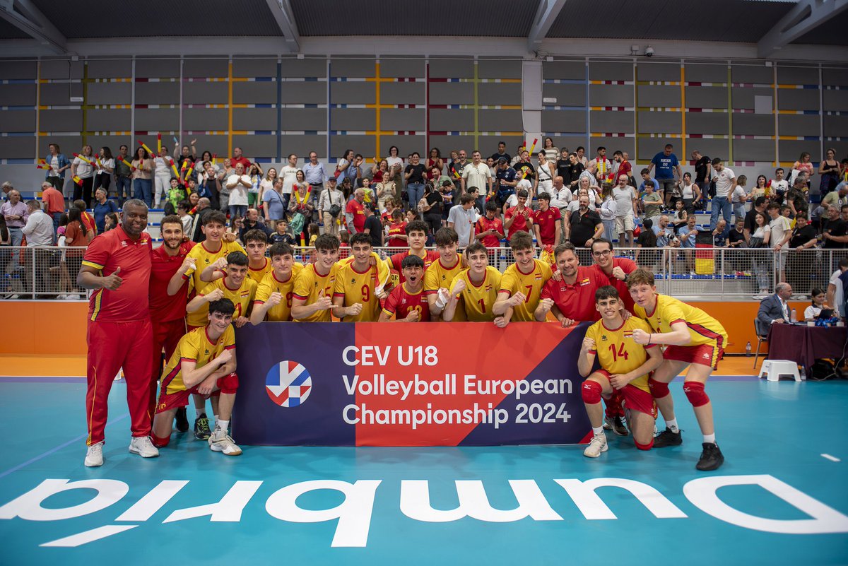 Fredinson (@fredinson19) on Twitter photo 🇪🇸 3 -0 🇳🇱
🇪🇸 3 - 0 🇩🇪
El camino era difícil pero lo hemos conseguido…
Estamos en el EUROPEO CEV U18
Una Alegria enorme…
Gracias a <a href="/RFEVB/">RFEVB</a> <a href="/voleydumbria/">Voleibol Dumbría</a> <a href="/ConcelloDumbria/">Concello de Dumbría</a>
Objetivo concedido 🎯 🇪🇸 🇪🇸 3 -0 🇳🇱
🇪🇸 3 - 0 🇩🇪
El camino era difícil pero lo hemos conseguido…
Estamos en el EUROPEO CEV U18
Una Alegria enorme…
Gracias a <a href="/RFEVB/">RFEVB</a> <a href="/voleydumbria/">Voleibol Dumbría</a> <a href="/ConcelloDumbria/">Concello de Dumbría</a>
Objetivo concedido 🎯 🇪🇸