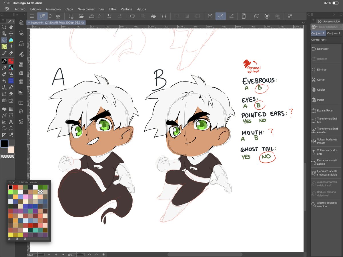 Need some help with some decisions.
What options would you choose of each parts?