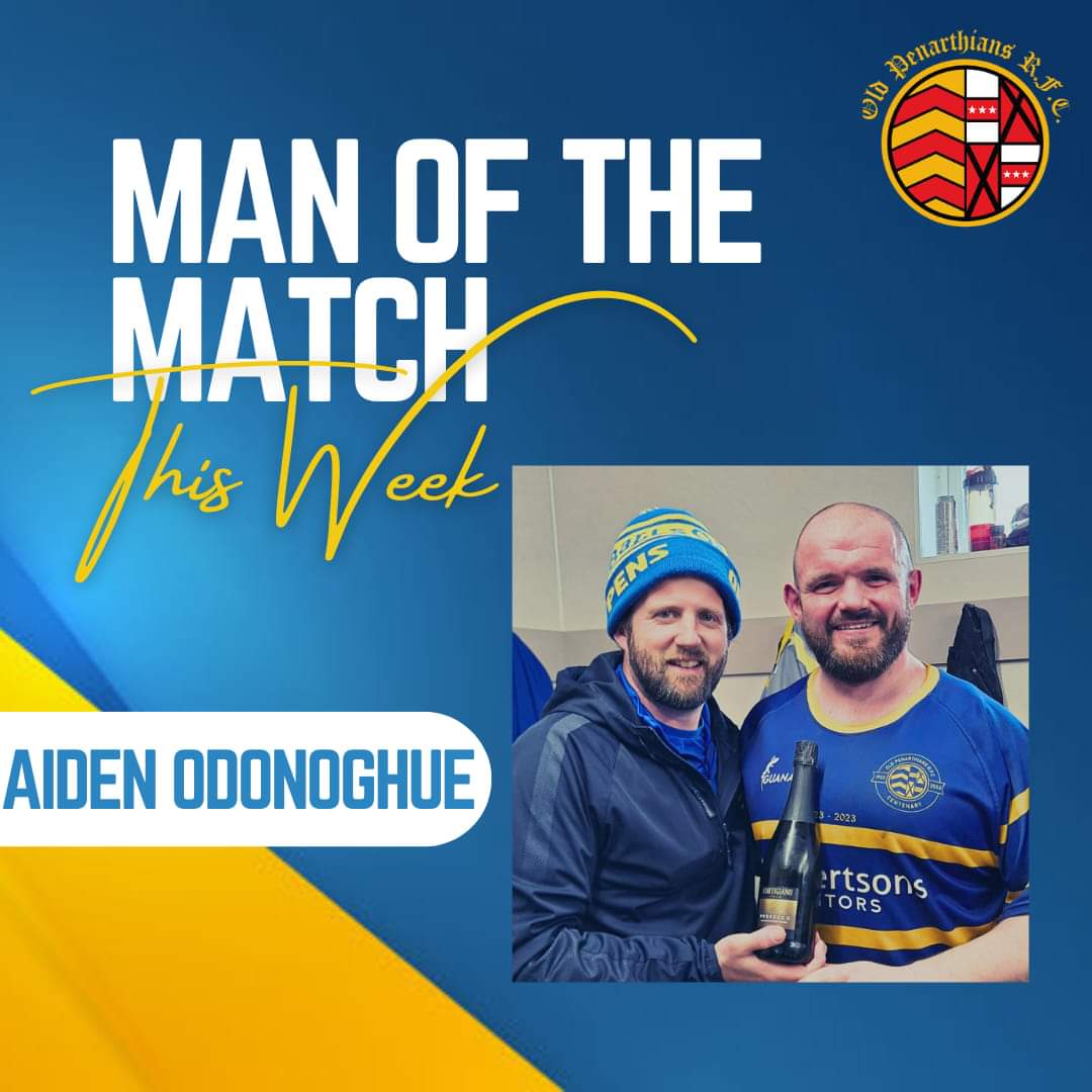 Yrsterday's Man of the Match in a much needed win over @CaerauElyRugby was prop @AidenODonoghue 👏 @WRU_Community @CardiffDistrict @DistrictBGMG @AllWalesSport