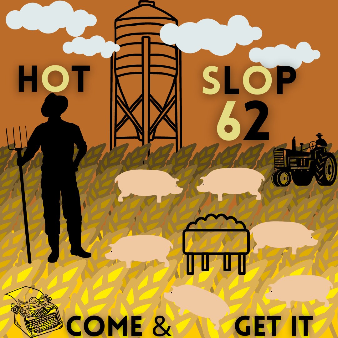 Mornin! Just in case we're celebrating your 50th publication this year. Or your 51st. Hot Slop 62 is live. Grab your muck boots. roifaineantpress.com/blog #WritingCommunity