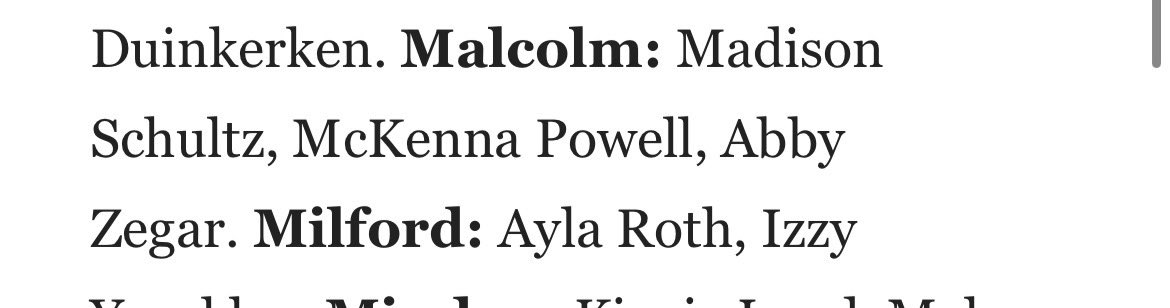 Congratulations to the Clippers’ girls basketball players who earned All-State recognition from the World Herald: @HalleDolliver - 2nd Team Super State and 1st Team C1 @schultzmadisonn, @abbyjzegar, and McKenna Powell - Honorable Mention C-1