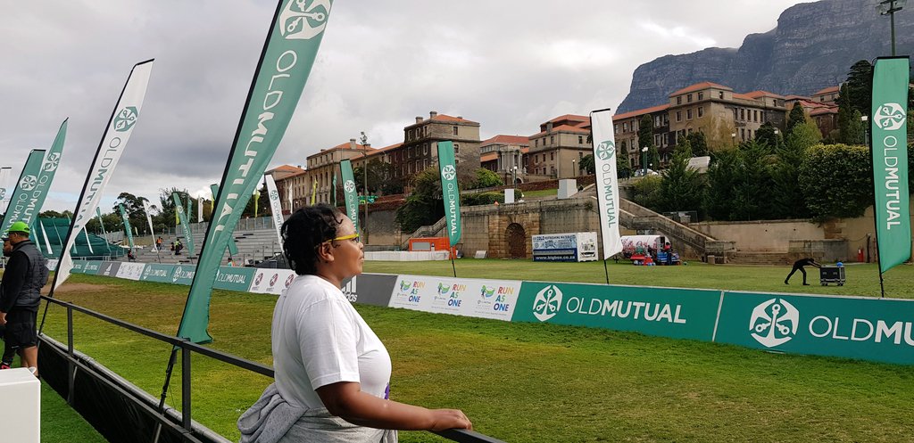 I miss my days as a 'marathons concierge manager'. This was Two Oceans 2019. Fun was had and my runner got their medal.
