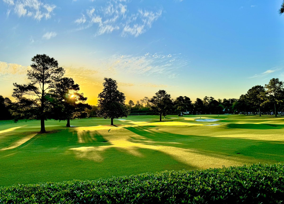 There’s NOTHING in sports like Sunday at #themasters