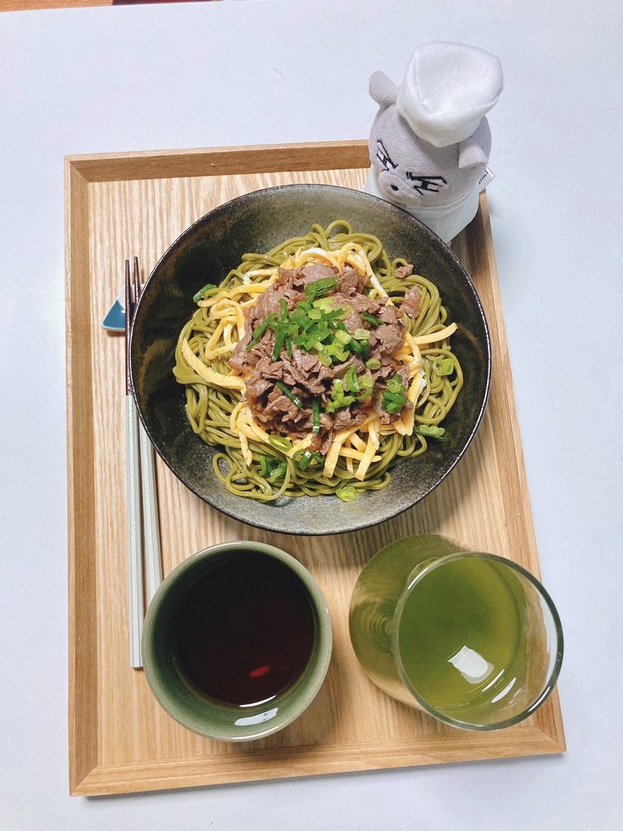sijo723hey's tweet photo. 静岡の抹茶そばと安倍川もち～
きれいな方で食べた https://t.co/EEuPkBBohG