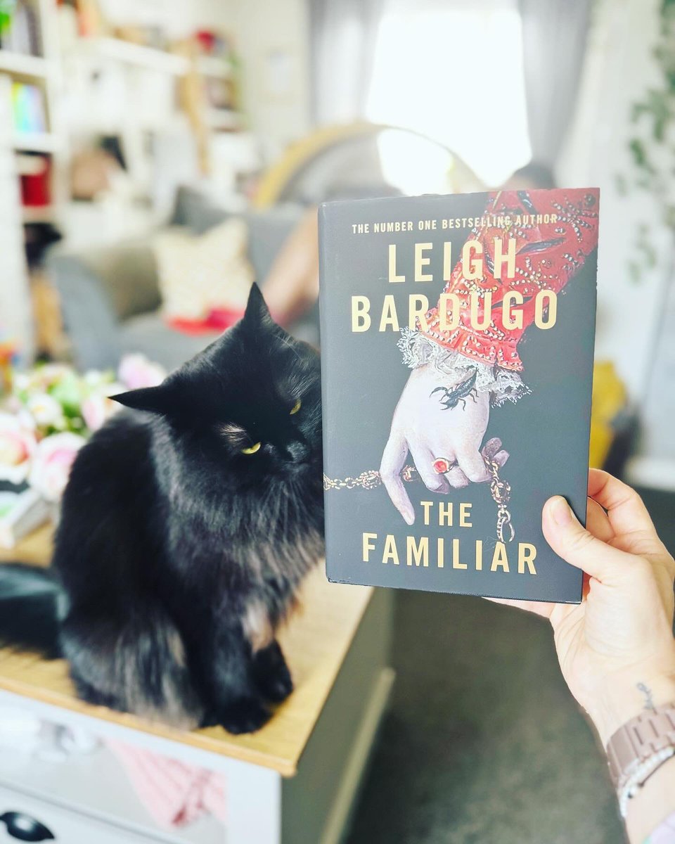 I’ve got a delivery!!!!! I ordered this one yesterday and can not wait to start it! Q| Who’s been lucky enough to read #TheFamiliar by Leigh Bardugo? #secretworldofabook #sundayvibes #thefamiliar #CatsOfTwitter
