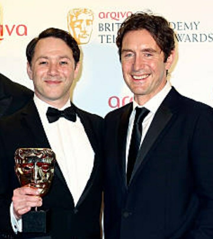 FUN FACT: Actor Paul McGann is the fictional creation of comedy duo Reece Shearsmith & Steve Pemberton. The ruse was discovered when Pemberton (pictured right) mistakenly appeared in character whilst accepting Best Scripted Comedy for Inside No. 9 at the TV BAFTAs in 2019.