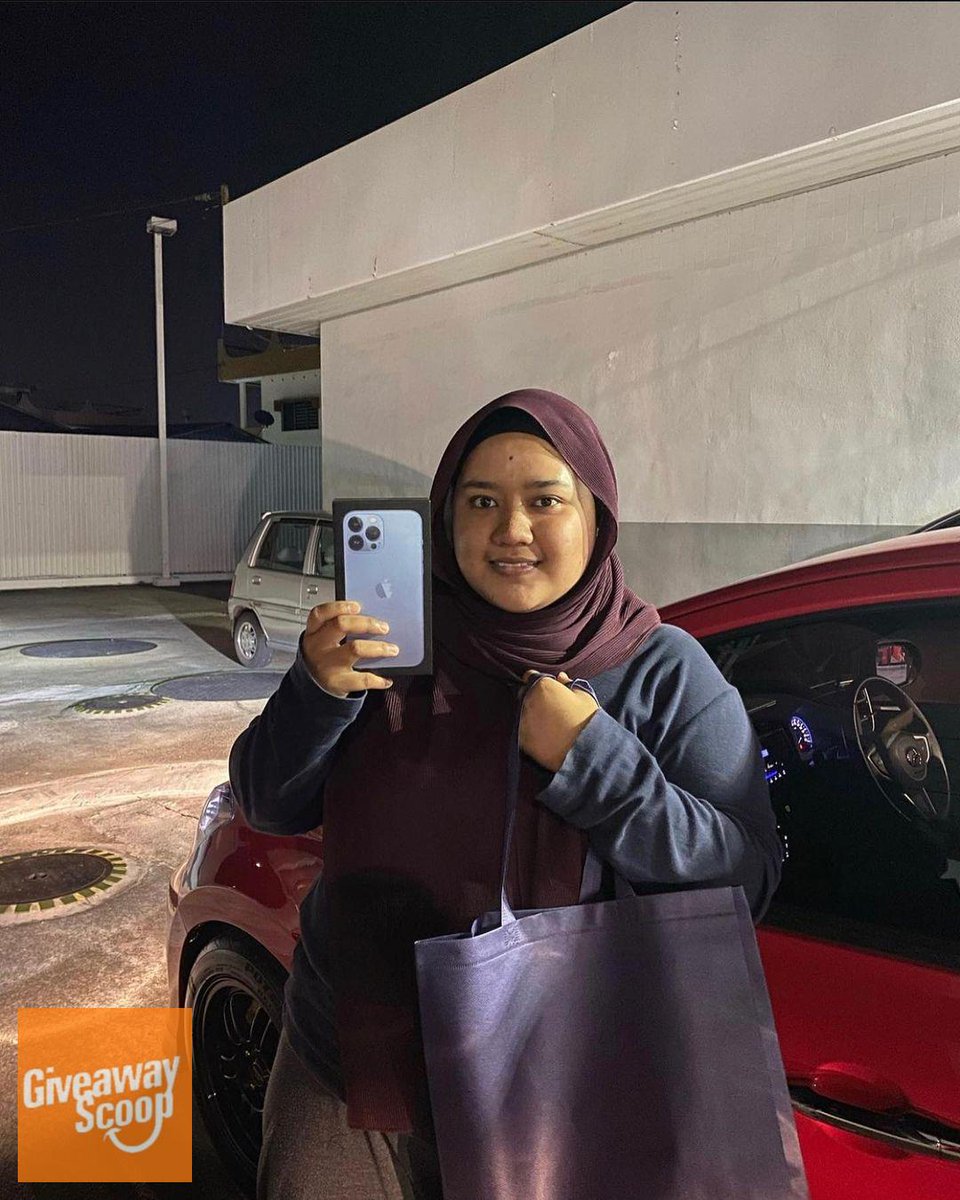 Congratulations on emerging victorious in our iPhone giveaway! 🚀 May your device bring you great satisfaction!

 Explore our latest giveaways. Check the bio link for details. 🎉 #giveawaywinner #giveawaytime #hugegiveaway