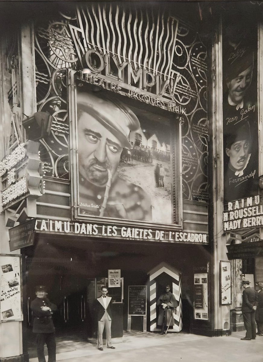 Jacques Haïk, créateur du Rex, décida 2 ans avant l’ouverture de ce dernier,la transformation de l’Olympia en salle cinéma,à cette occasion, il lui donna en 1930 le nom de «Théâtre Jacques Haïk», le même nom qui sera porté par le Rex à son ouverture et qu’il gardera jusqu’en 39.