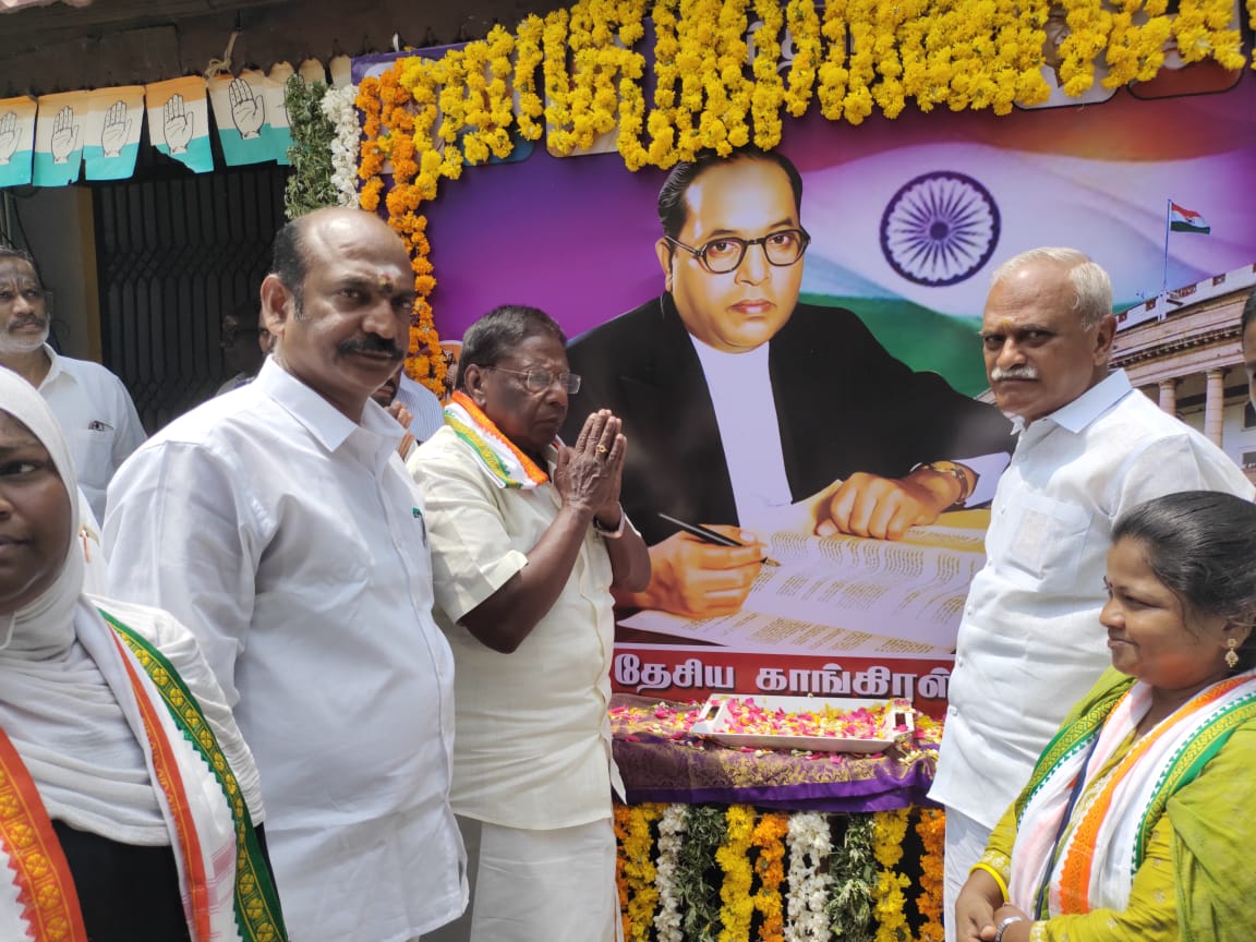 Paid Tribute to Architect of our Constitution #Ambedkar on his birth anniversary. #AmbedkarJayanti2024