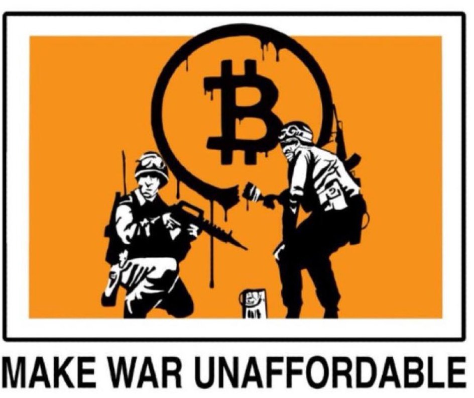 lopp's tweet image. Starve the military industrial complex.