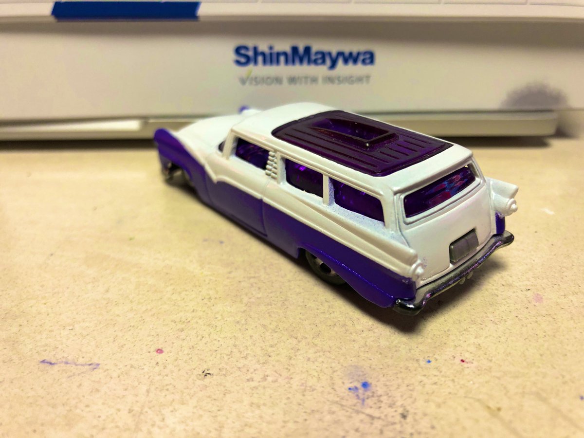porschegmbh's tweet photo. @macchina01  #ホットウィール  #HotWheels  #8crate  #セクシャルバイオレット 
HW 8Crateをリペイント
セクシャルバイオレットNo1 https://t.co/YkE0zVwH94