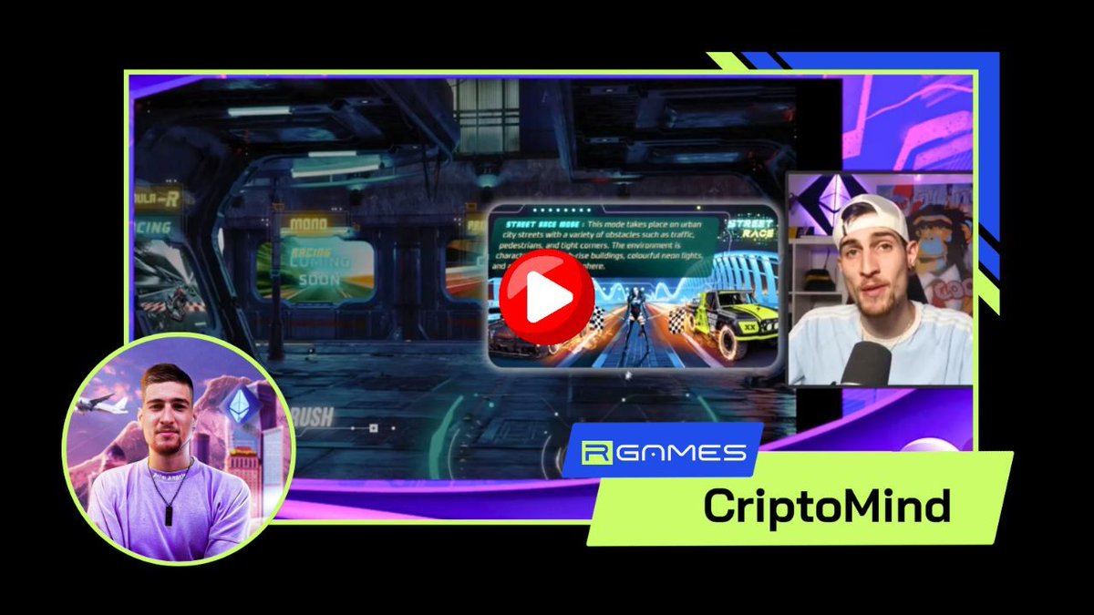 Cheers to even more Spanish reviews on #RGAMES!! 🔥🔥🔥

Muchas gracias, @criptomindyt!!

youtu.be/gvF1nbNtfro?si…

$RGAME #AI #ArtificialIntelligence #Gaming #Web3 #newgem #SolanaGem #BSCgem