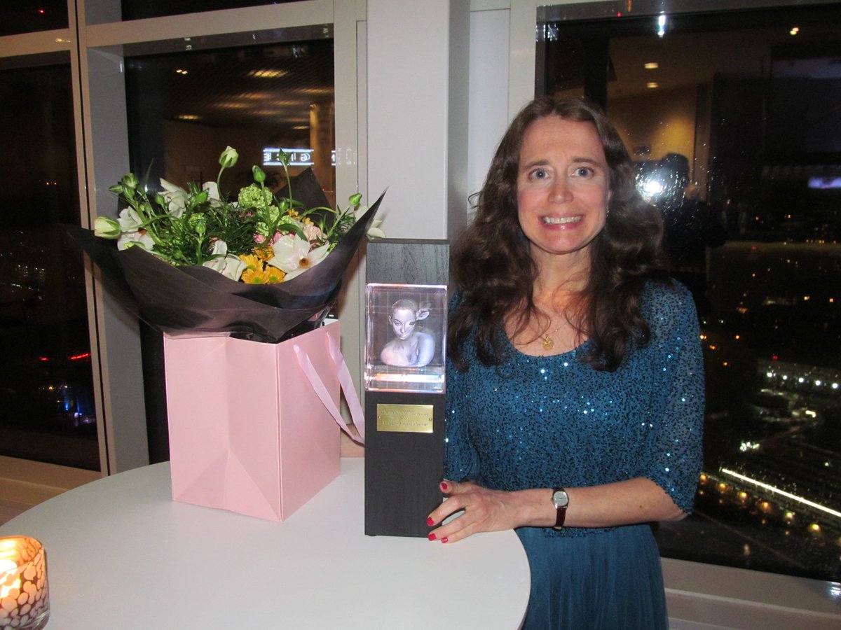 KarinS80's tweet photo. Riksförbundet Öppna Kanaler i Sverige won the Monitor Audio Visual Award this week for our work with Community Television in Sweden. As the President of the board I am proud of this achievement. :) https://t.co/AR6bqVJZ0K