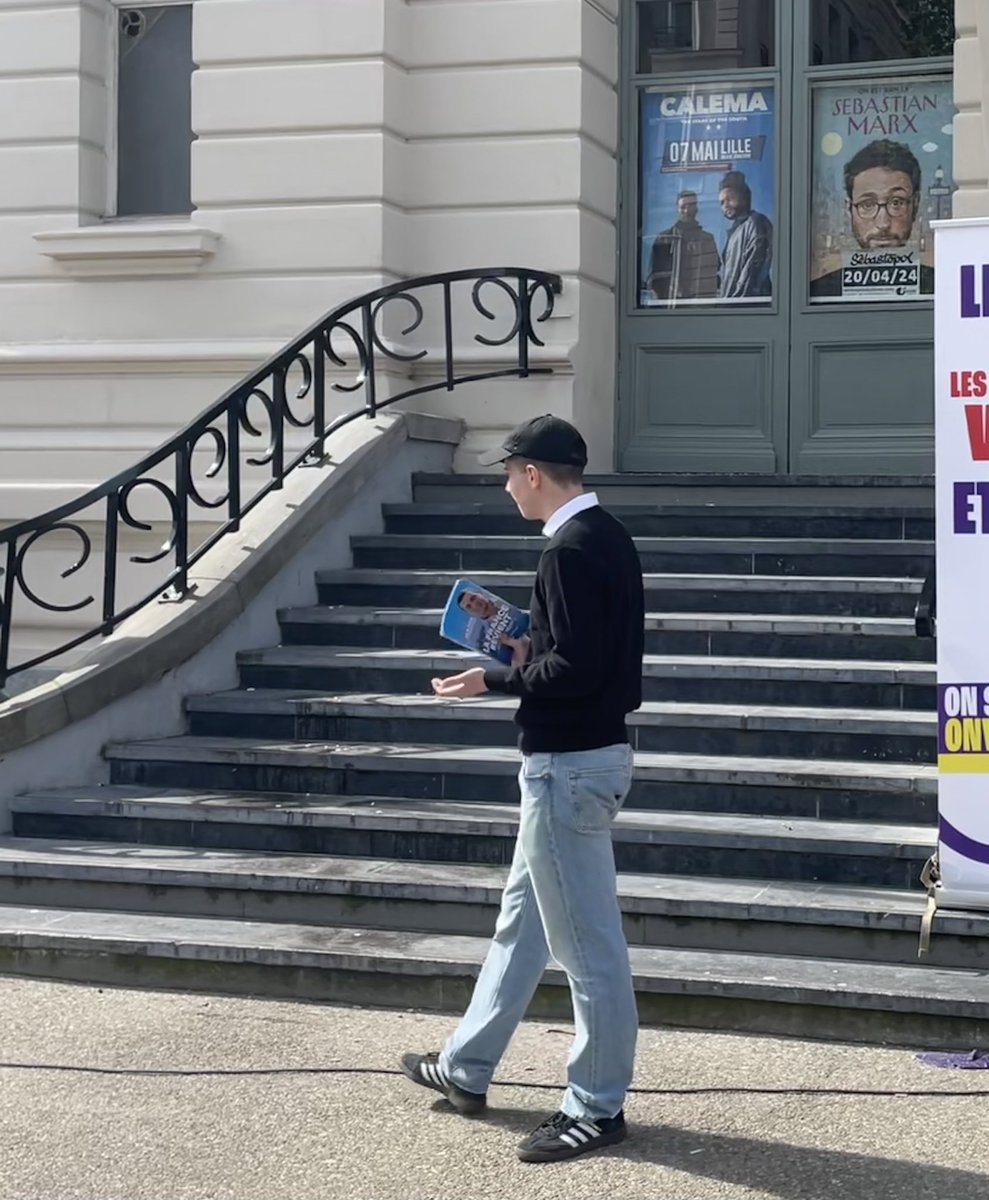 #EnCampagne pour @J_Bardella sur le marché Sébastopol de Lille ! Face aux déconstructeurs, votez pour le @RNational_off ! 🇫🇷🚀 #Vivementle9juin