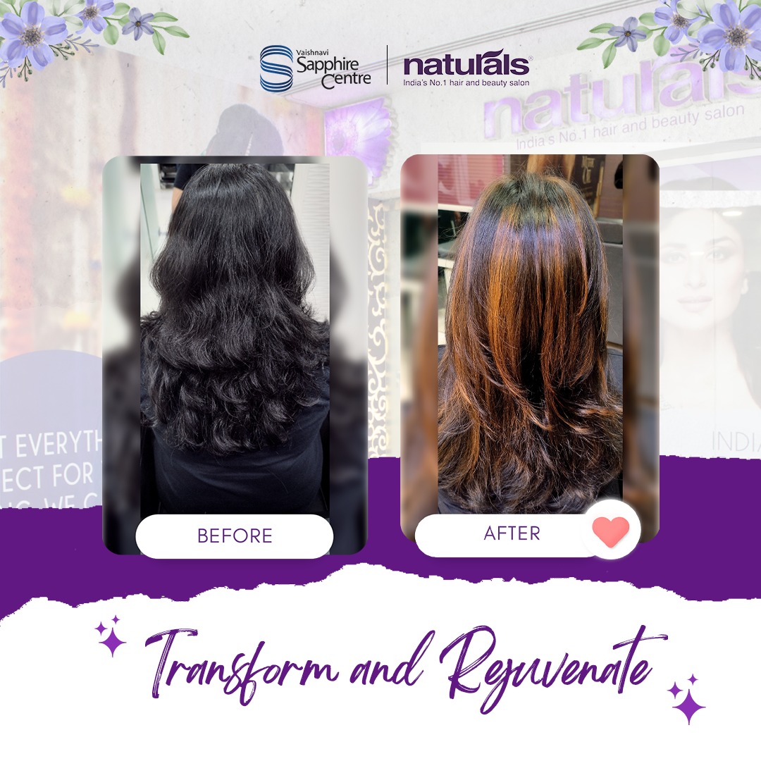 Discover your glow at Naturals Salon, Sapphire Centre! 💇‍♀️💆‍♂️ Whether it's a new look or a day of pampering you seek, we're here to make it happen.   #naturalssalon #beautycare #salonday #pamperyourself #hairandbeauty #sapphirecentre #luxurysalon #bangalorebeauty