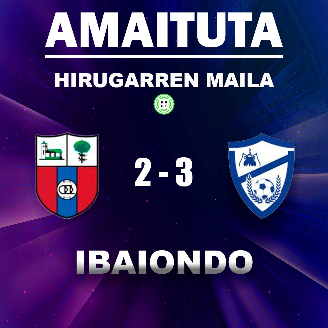 lagunonak_FT's tweet image. Amaituta |

CD Derio 2-3 Lagun Onak

 ⚽️ Mikel de Alba
 ⚽️ Haitz Lopez
 ⚽️ Alain Arreitunaindia
