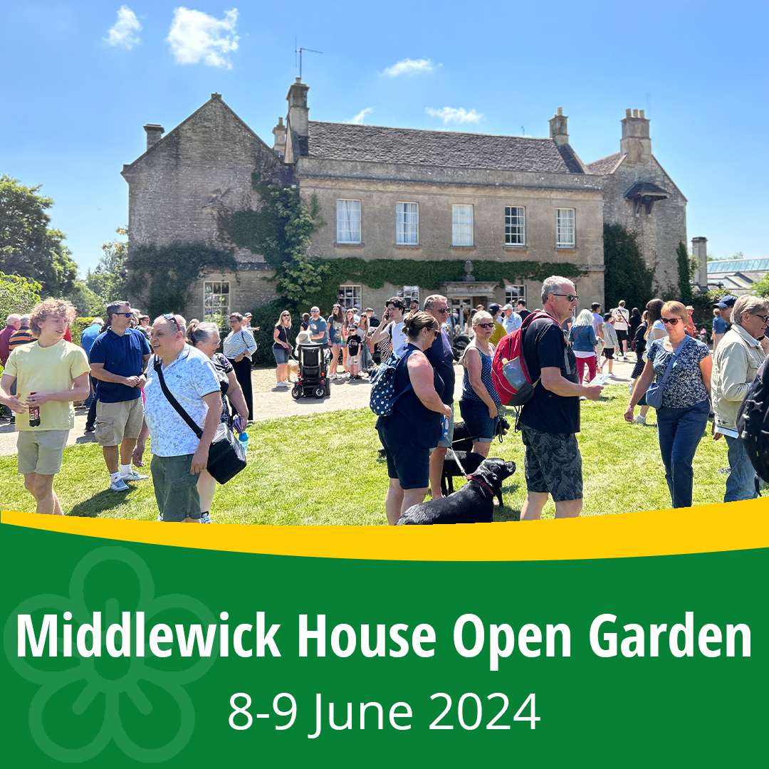 A great family-friendly weekend! Middlewick House Open Garden is back for 2024, courtesy of our ambassadors Nick and Annette Mason 🌼 Find out more: bit.ly/4c7uLMX