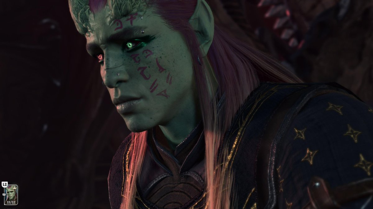 salocryn's tweet photo. @iloveyourtav Hi! I love your Tavs/Durges 💖
I'm 400+ hours in and these are my twin Durges (Tavrose &amp; Tavsidian)and Tav (Tav'leaf). https://t.co/hS8M4uqDdz