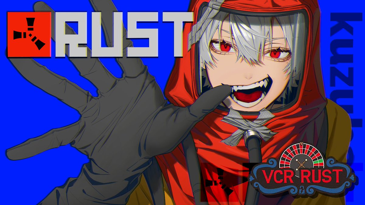 kuzuha (nijisanji) solo looking at viewer smile open mouth simple background 1boy gloves  illustration images