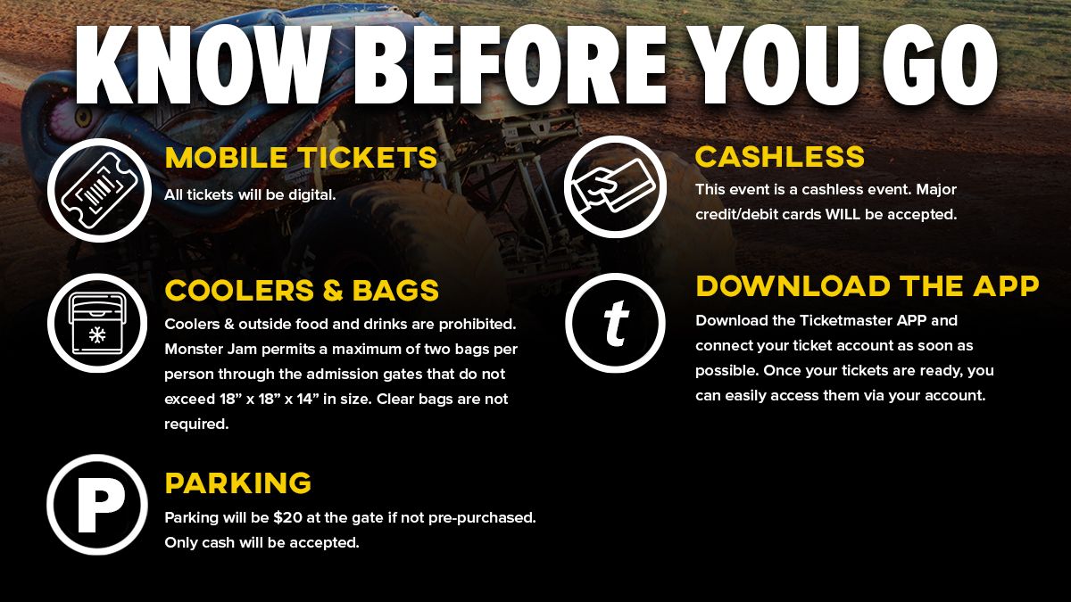 Day ✌🏼 of @MonsterJam! Navigate the track like a pro with these tips. More Info: buff.ly/3viIEax