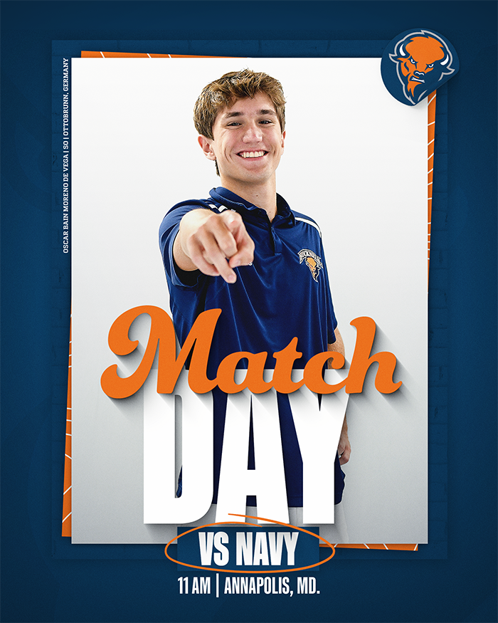 MATCH DAY! Big @PatriotLeague clash today with the Midshipmen in Annapolis. #rayBucknell 

Live scoring: bit.ly/4cQZqy9