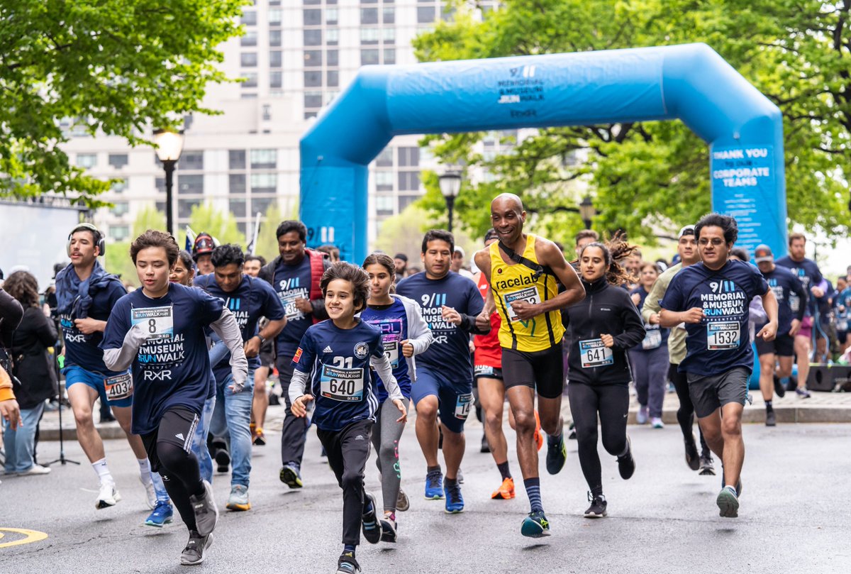 There’s 2 weeks until the 12th annual #911Memorial5K, presented by @OneRXR! Register today & join the thousands participating in this iconic lower Manhattan race on 4/28: 911Memorial.org/5k/