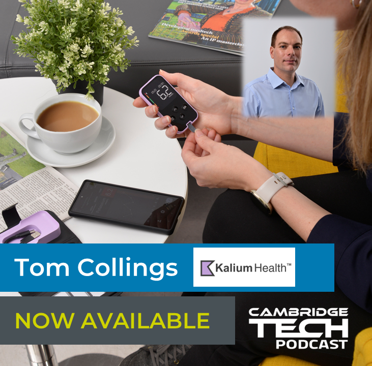 .@tom_collings_uk founding CEO at @kaliumhealth talks to us about managing kidney disease, what they are working on, the solution(s) they are developing, and how it helps patients to make effective decisions and changes, by accessing their own real-time health data. #CamTechPod