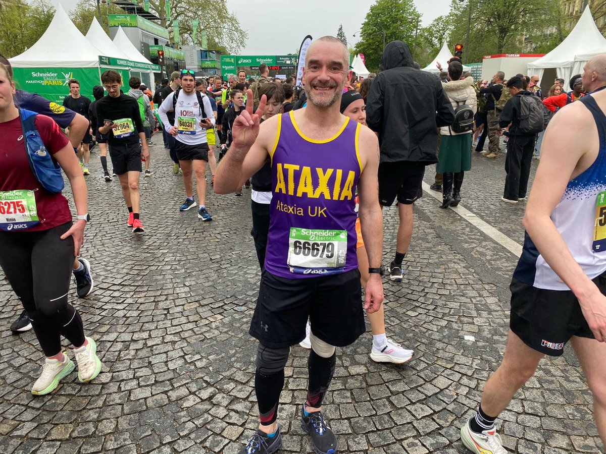 Scott Forsyth kicked off his astounding year of fundraising by tackling the Paris Marathon last weekend! Such a fab feat, but what’s even more impressive is that’s just the beginning of a whole line-up of physical challenges he’s got coming up this year. justgiving.com/page/scott-for…