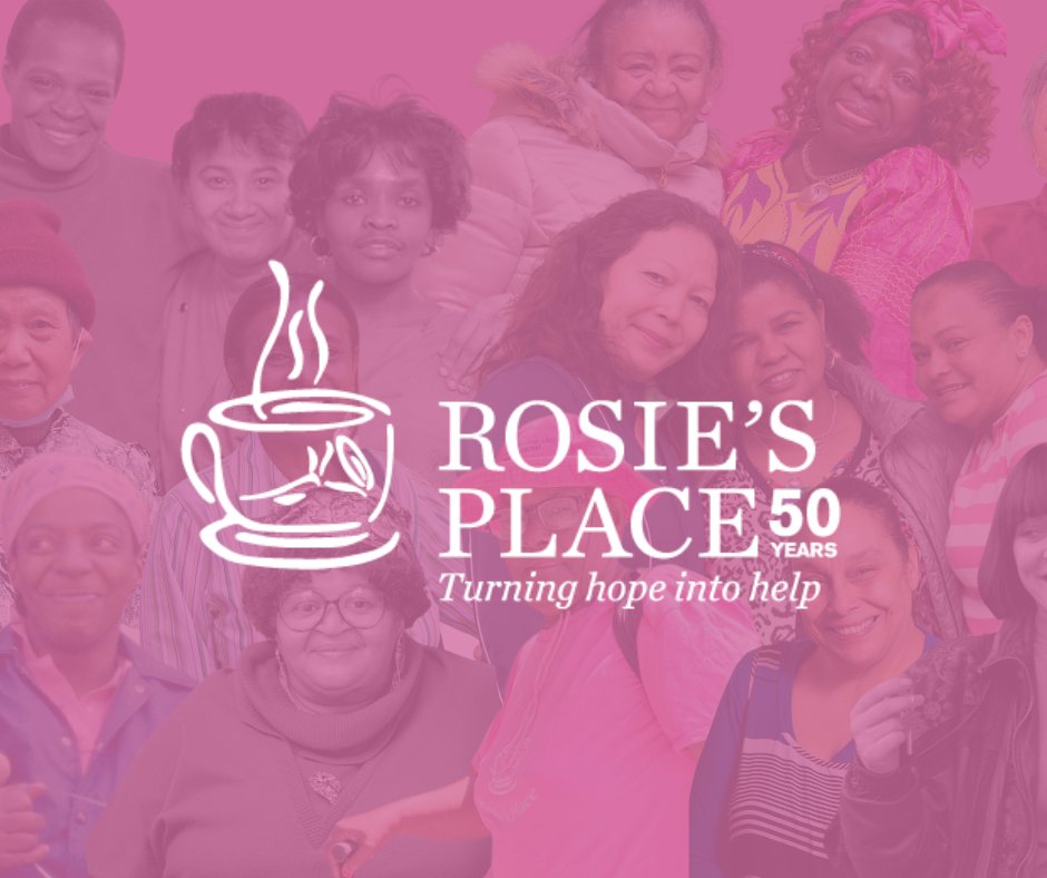 On 4.14.1974, Rosie’s Place opened our doors for the first time. 50 years later, the City of Boston has now declared April 14th as Rosie’s Place Day. Interested in ways to join us in celebrating this special milestone? Give a 50th anniversary gift today at bit.ly/GivetoRosiesPl…