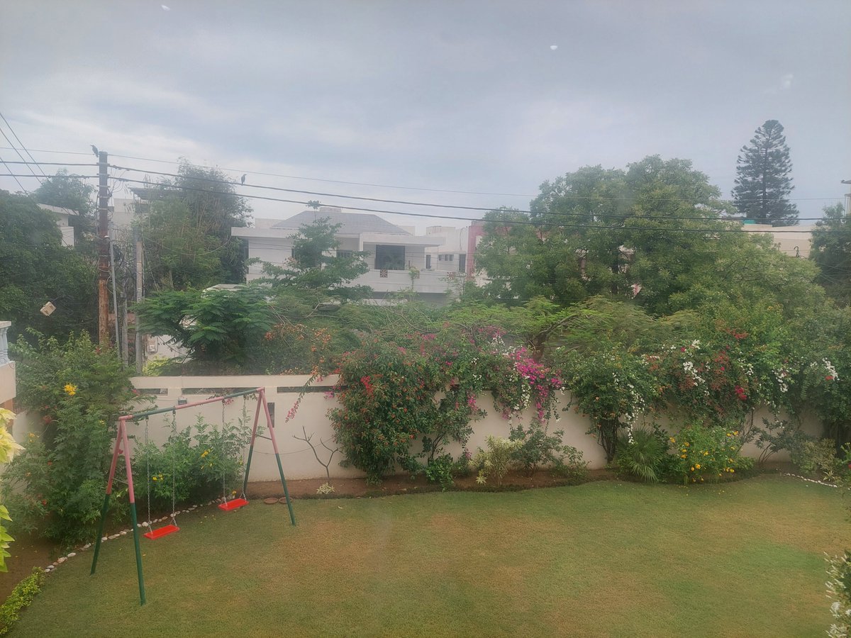 Nice weather for a change. #khi