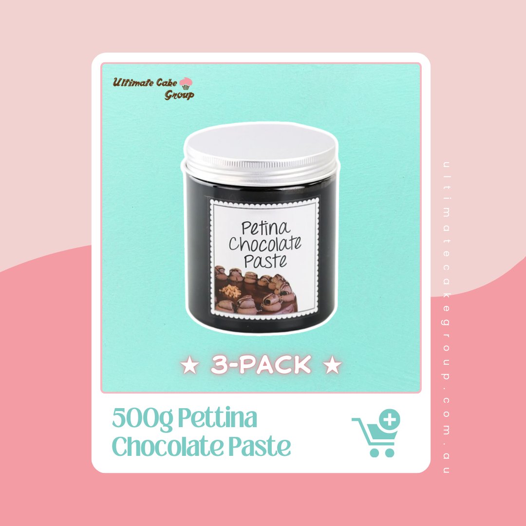 Convert your vanilla cakes to chocolate cakes!🍫

Use approximately 15 grams of this Pettina Chocolate Paste for each 1kg of icing, cream, or cake batter.

Visit our website to register and order online! Minimum orders apply.✨
🔎 Pettina Chocolate Paste

#chocolatelovers