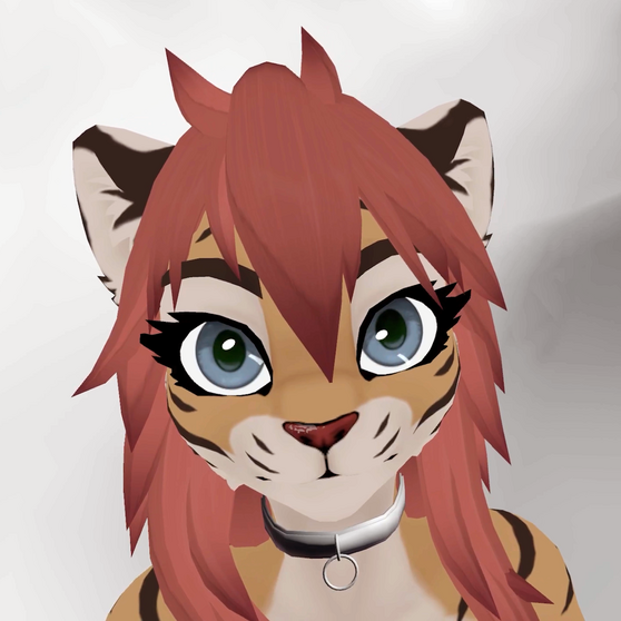 Hey everyone ! the Tygra is finally released for #vrchat !! ♥♥♥ Very happy and proud of it !!