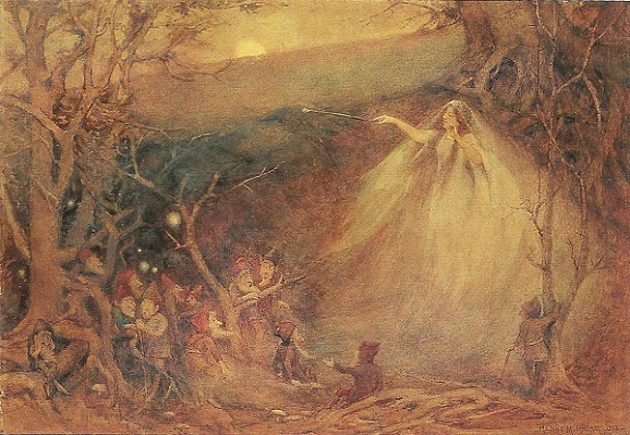 'Queen Mab' by Henry Meynell Rheam

#FolkloreSunday