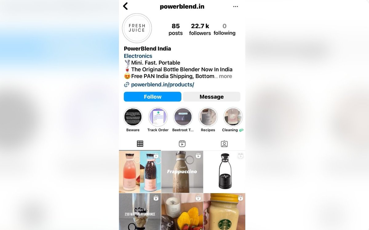sabhy79's tweet photo. SCAM ALERT! @sharktankindia @SonyTV #PowerBlend #PowerBlendIndia presents itself as a product featured on Shark Tank on its website, allegedly deceiving customers, with many claiming they discovered it through the show. Improved transparency is needed https://t.co/F6cdtotlkE