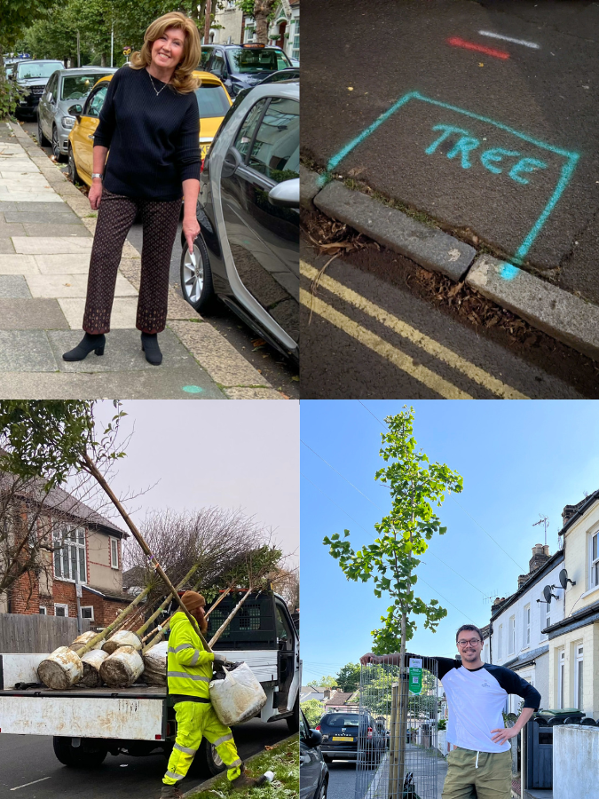 Would you like a tree🌳outside your house🏠?

📌 Tap the location in our app 
💻 Submit your sponsorship request  
🔍 Your council surveys  
🌳 If ok, a tree is planted 
🚿 You even get to water it 
👉 TreesforStreets.org🌳🌳🌳