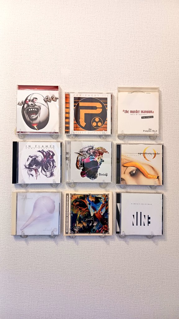 kyokucho666's tweet image. 今週の壁
#今週の壁 
#八十八ヶ所巡礼 #Periphery
#thePumpkinHead
#InFlames #NoGoD
#thePerfectCircle
#Deftones #ProtestTheHero
#CircusMaximus