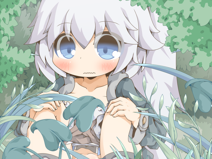 お花摘みティレナ(下部トリミング) 