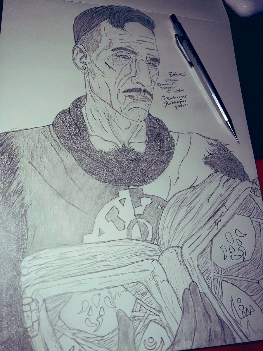 Edward’s Kronorium drawing finally finished🥺💜 #EdwardRichtofen #treyarch #codz #CallofDuty #myartwork #fanart #codzombies