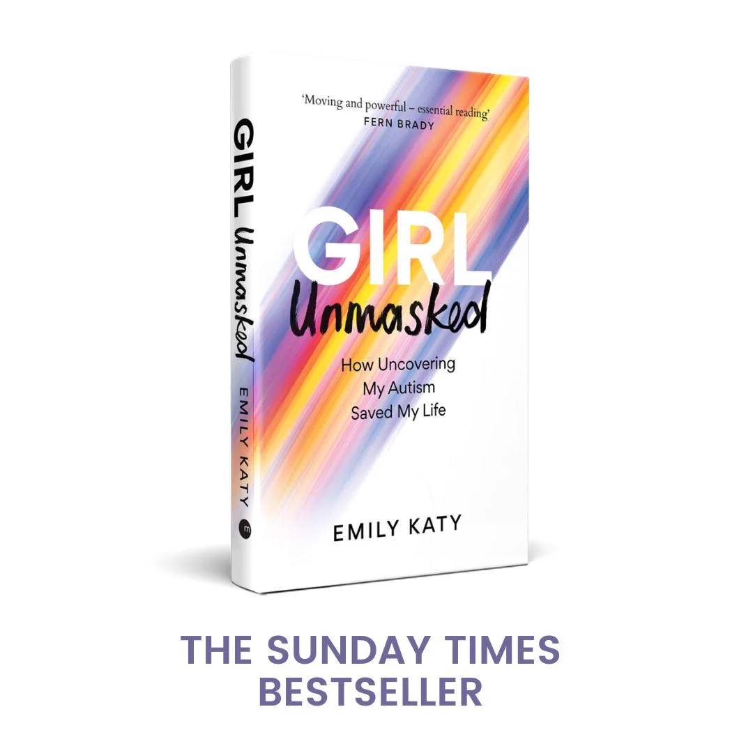 A graphic of my book Girl Unmasked with the title The Sunday Times Bestseller