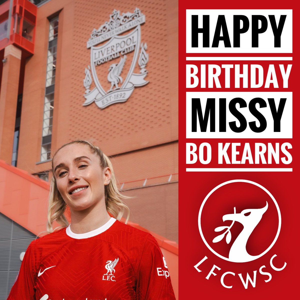 Appy Berffdee to aarr @bokearnsxxx ave a boss day ❤️ #thescouserinourteam #YNWA #LFC #Scouser