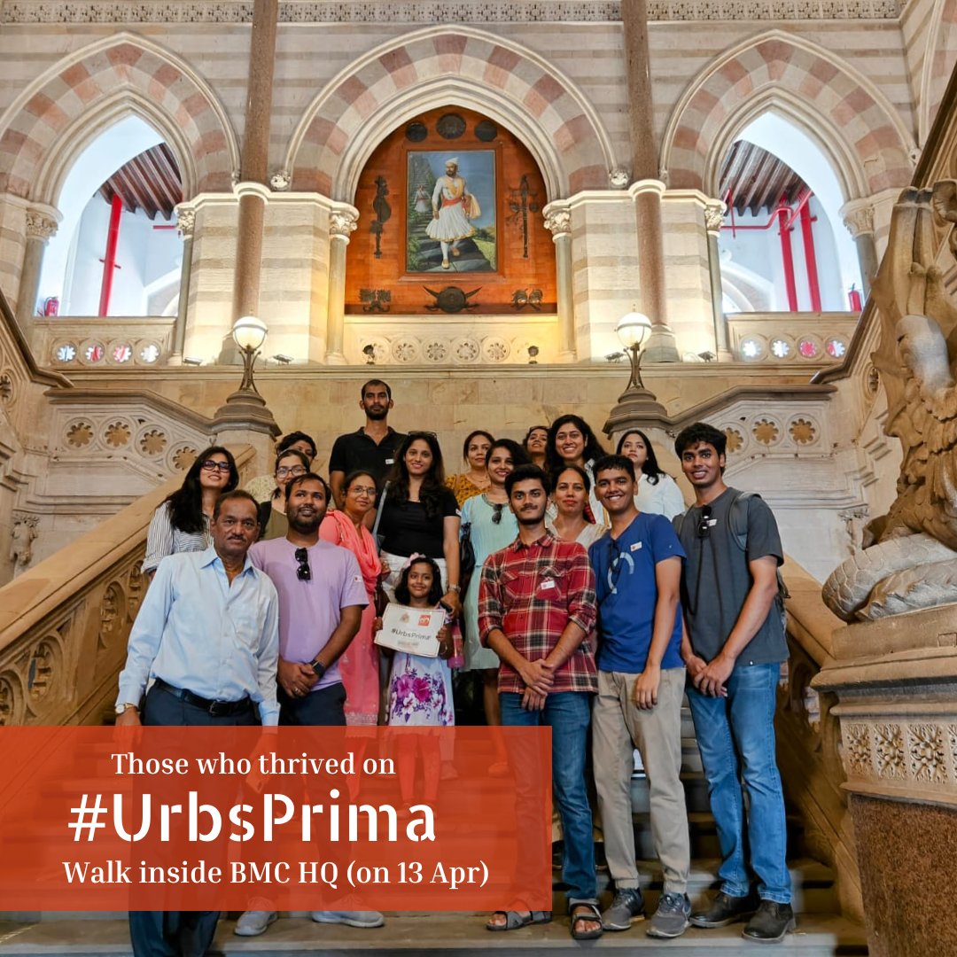 Khaki_Tours's tweet photo. Those who thrived on our #UrbsPrima walk inside the BMC headquarters building on 13th Apr. Join us for more heritage tours this week:

#IraniChai - Sat, 20th Apr, 4 PM
#BitByNesbit - Sat, 20th Apr, 4.30 PM
#LockStockBarrel - Sun, 21st Apr, 9 AM

Book now at: https://t.co/iK2lqaP4aZ

#DiscoverMumbai #MumbaiStories #Mumbai #Bombay #MumbaiHistory #MumbaiHeritage #Maharashtra #IncredibleIndia #Fort #Mazgaon #NonVegFoodWalk #Fort #BSE #IraniCafes