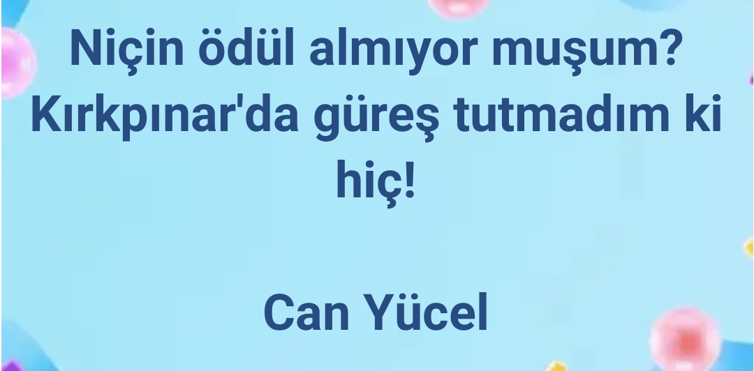 #Ödülleri seçilmişlere veriyorlar! Büyük paralarıda bunlara kazandırıyorlar! 

#Devletimizi #Batının elinden kurtarabilirsek, herkes hak ettiği değeri alacak..