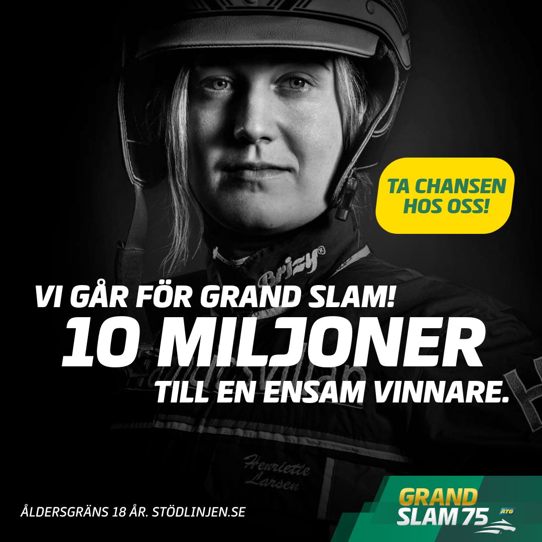 Vinstregn över oss efter #V75 i går 💰 Nya vinstchanser på #GS75-spelet i dag 🐴 ✅ ⏰ Spelstopp: 15.00 👉🏻 Ni hänger väl på vårt populära gäng: atg.se/torpatips 👈🏻