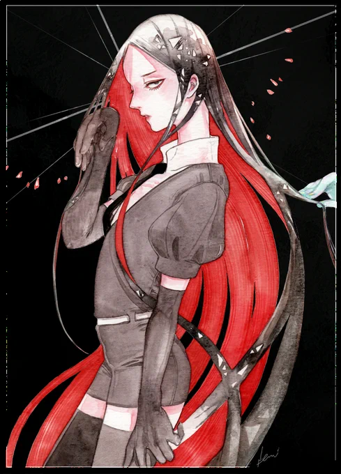 #一次創作作家のファンアート ボルツ イルミ 